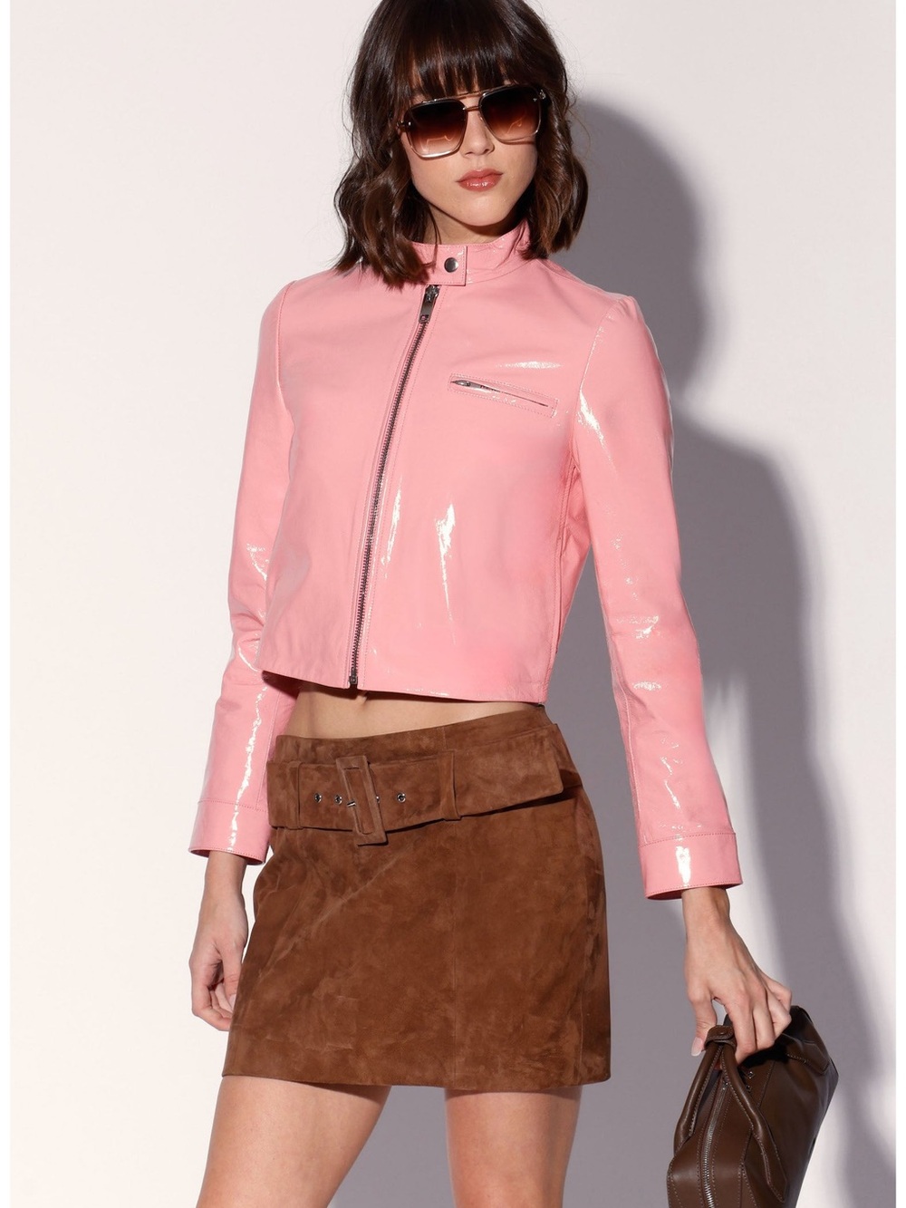 NWT Walter baker Vivian suede skirt - size 2